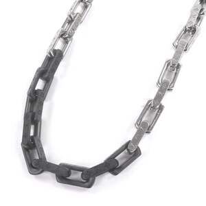 LOUIS VUITTON Black Monogram Necklace